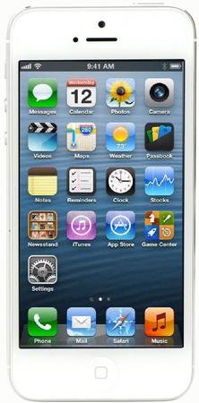 Смартфон Apple iPhone 5 32Gb White & Silver - Дюртюли